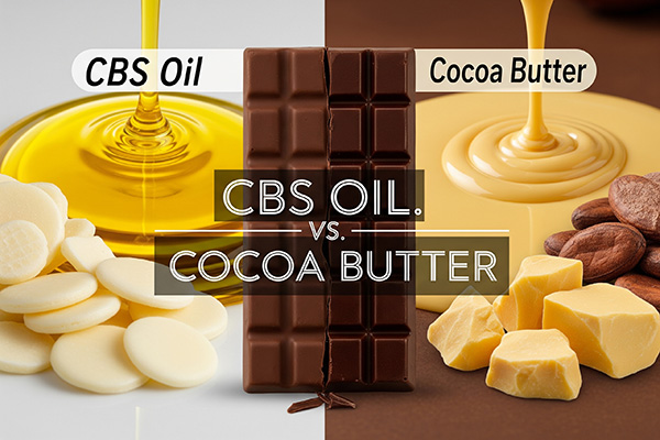 تفاوت های روغن CBS و کره کاکائو