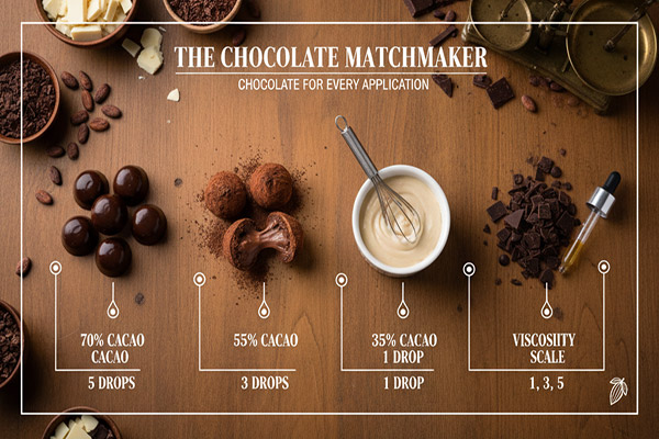 کاربرد شکلات تخته ای در شکلات‌سازی