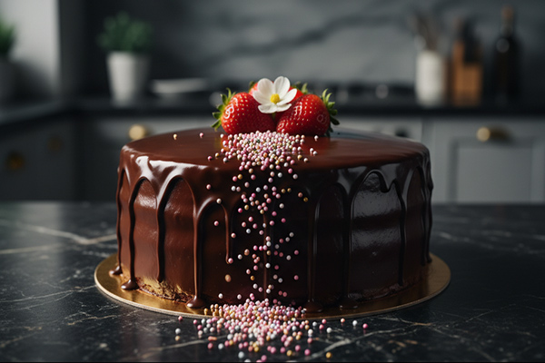 اسپرینکل رنگی برای تزیین کیک