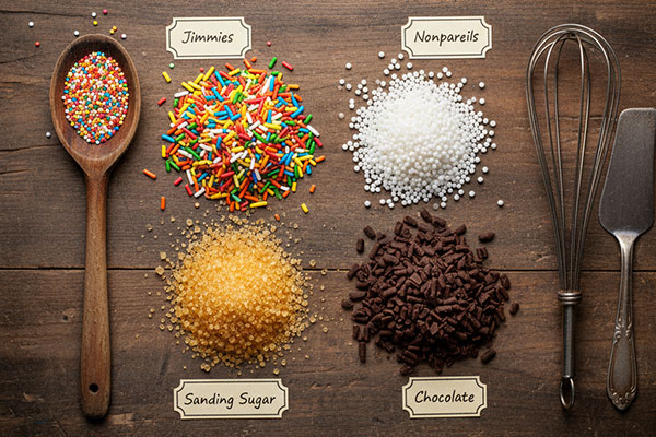 اشتباهات رایج تزئین کیک با ترافل رنگی