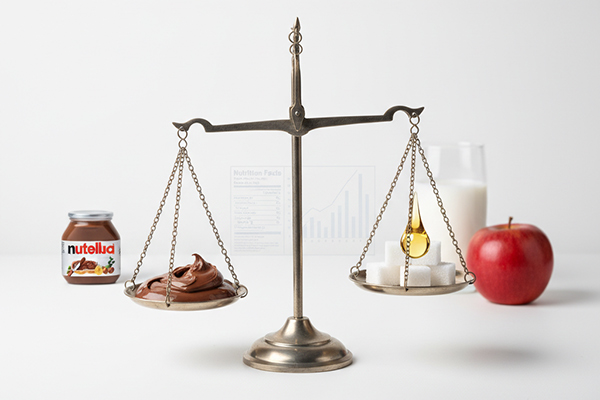 فرق نوتلا و کرم کاکائو از نظر ترکیبات